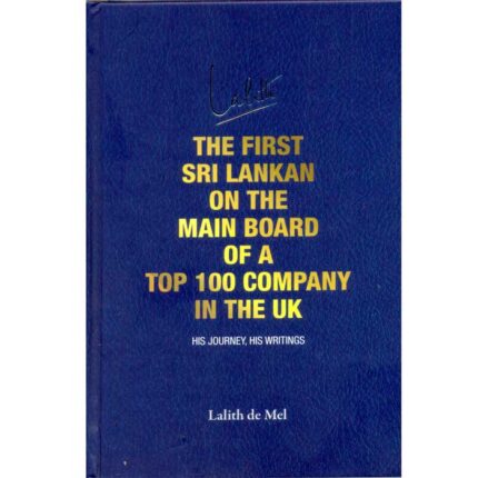 First Srilankan On The Main Board Of A Top100